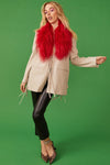 Make It Pop Mongolian Fur Collar