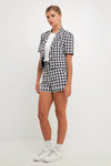 Gingham Set Shorts