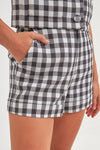 Gingham Set Shorts