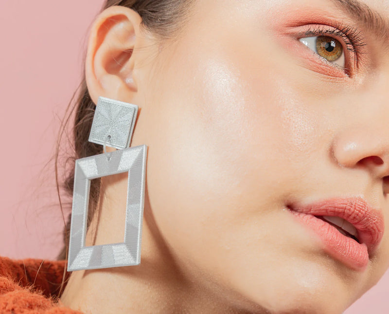 Square Drop Earring