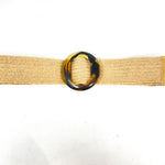 Raffia Stretch Belt