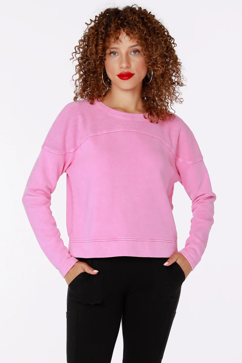 Reverse Yoke Pullover