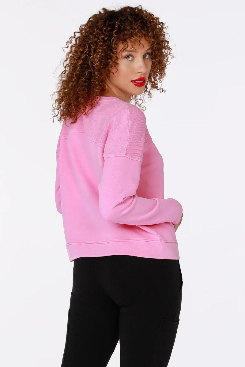Reverse Yoke Pullover