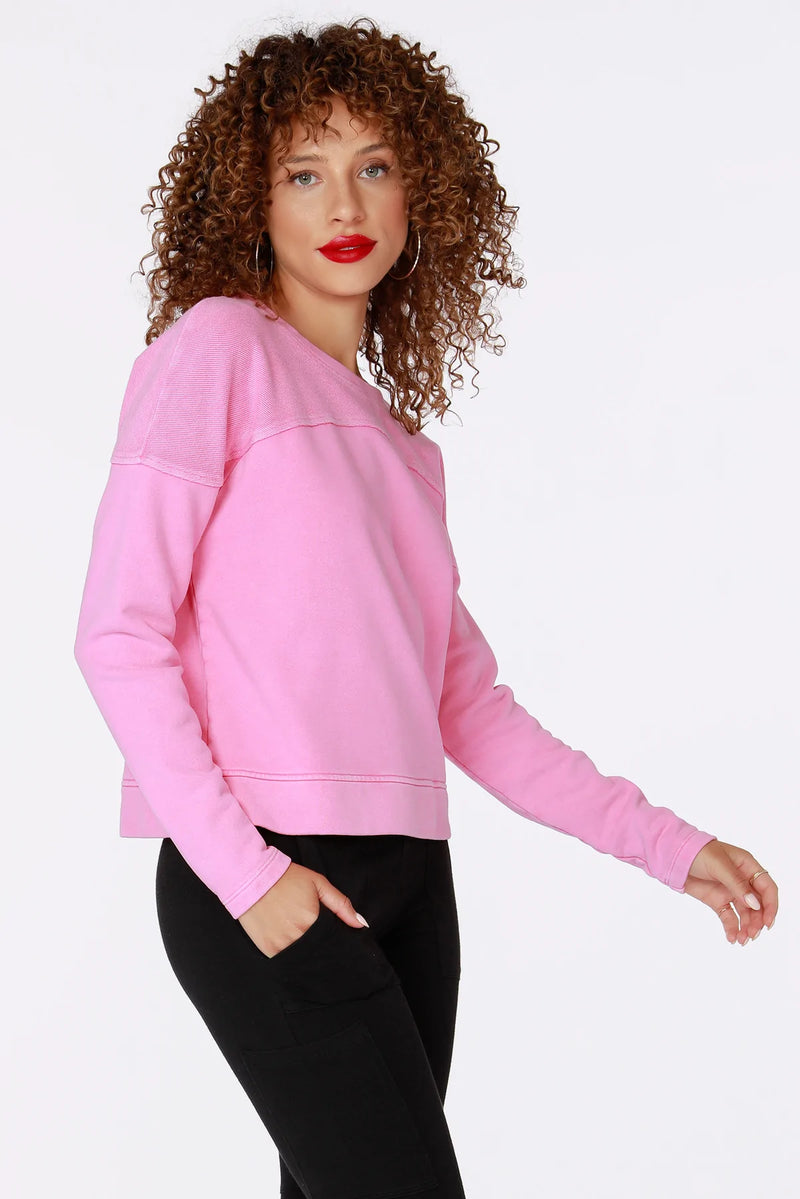 Reverse Yoke Pullover